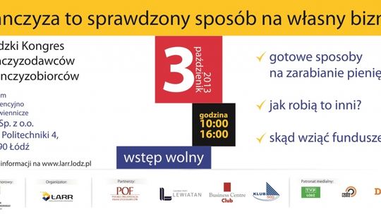 Franczyza – sprawdzony pomysł na własny biznes