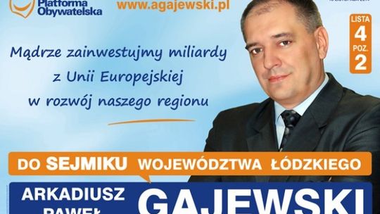 Gajewski jednak w Sejmiku