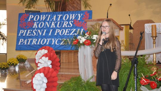 Gala Laureatów XV Powiatowego Konkursu Pieśni Patriotycznej