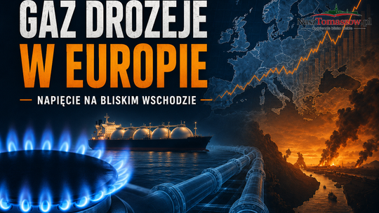 Gaz znów drożeje w Europie. Ormuz i wojna podbijają ceny przed zimą. Co z rachunkami w Polsce?