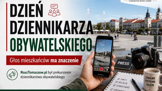 Gdy obywatel bierze głos. Dzień Dziennikarza Obywatelskiego. NaszTomaszow był tu pierwszy