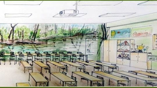 Geo - Centrum ekologiczne – „Źródlana Wyspa" w Zespole Szkół Ponadgimnazjalnych nr 2 im. St. Staszica w Tomaszowie Mazowieckim