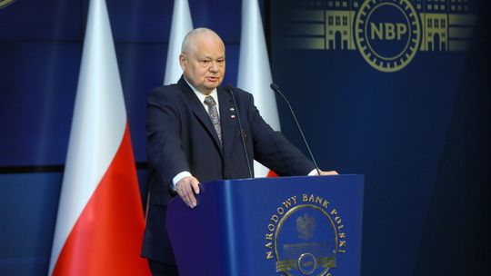 Glapiński: cykl podwyżek stóp procentowych zbliża się do końca