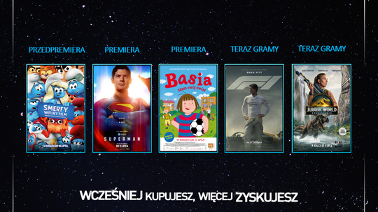 Helios zaprasza na lipcowe hity  na wielkim ekranie!
