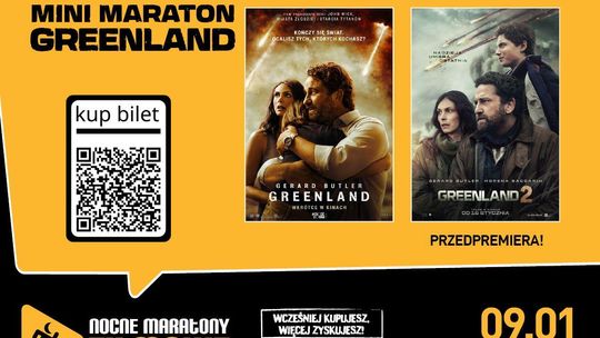 Helios zaprasza na mini maraton „Greenland” z przedpremierą drugiej części