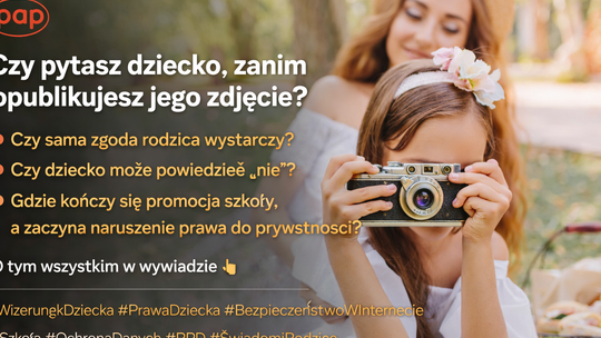 Horna-Cieślak: publikowanie zdjęć dziecka bez jego zgody odbiera mu poczucie bezpieczeństwa (wywiad)