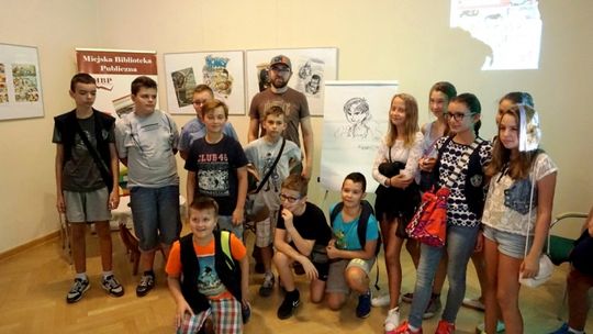 Hubert Ronek opowiadał o swoich komiksach