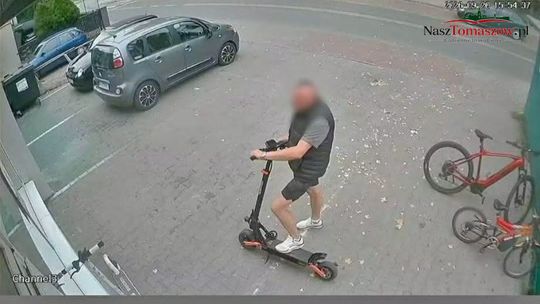 Hulajnoga zniknęła w kilka minut. Policja zatrzymała 50-latka i odzyskała pojazd