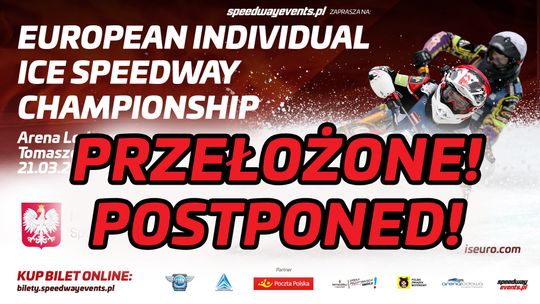 Ice Speedway na Arenie Lodowej odwołane