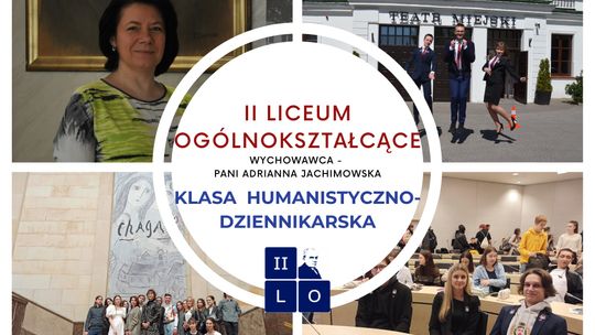 II Liceum Ogólnokształcące im. Stefana Żeromskiego ma jeszcze kilka wolnych miejsc w klasie I humanistyczno-dziennikarskiej!