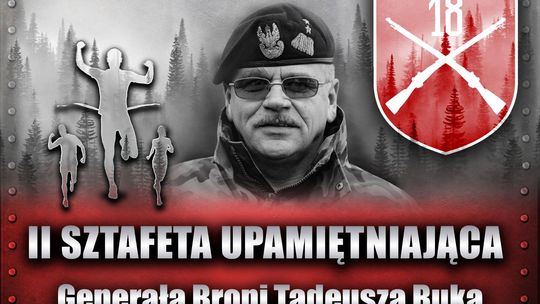 II Sztafeta upamiętniająca generała Tadeusza Buka