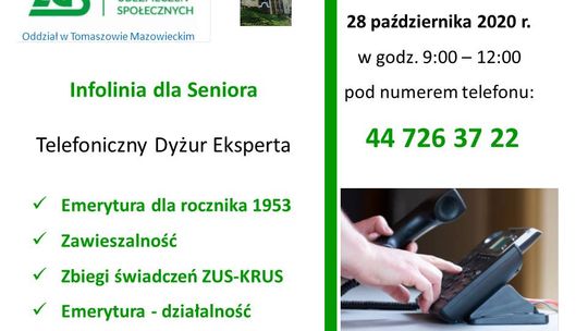 Infolinia dla seniora