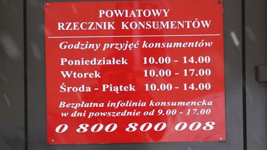 Informacja Rzecznika Konsumentów