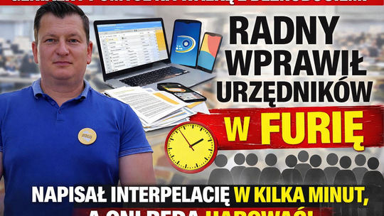 Interpelacja tysiąclecia, czyli jak jednym kliknięciem zatrudnić pół miasta