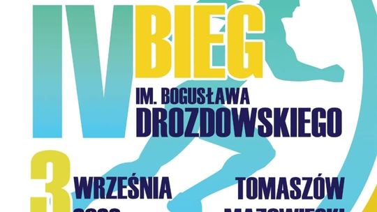 IV EDYCJA BIEGU IM BOGUSŁAWA DROZDOWSKIEGO JUŻ W NIEDZIELĘ!