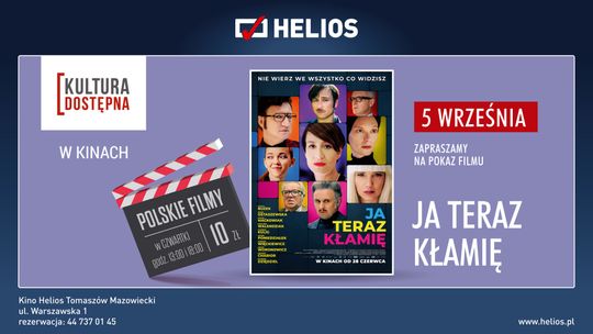 Ja teraz kłamię Seans z cyklu Kultura Dostępna