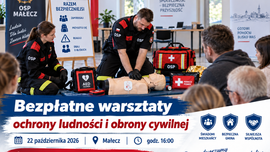 Jak zachować się, gdy zwykły dzień nagle przestaje być zwykły? Warsztaty w Małczu