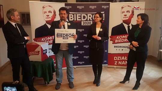 Jakub Olczyk będzie dowodził komitetem Biedronia
