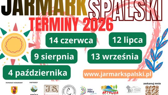 Jarmark Spalski ogłosił terminy na 2026 rok. Sezon ruszy w czerwcu na nowym terenie