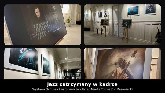 Jazz zatrzymany w kadrze – wystawa w Tomaszowie
