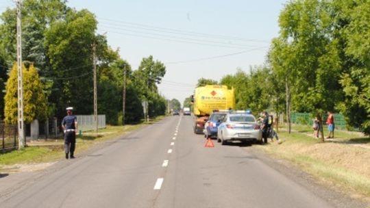 Jechał zbyt blisko
