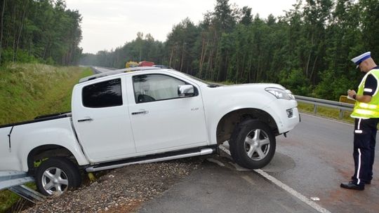Jeden wyprzedzał, drugi skręcał