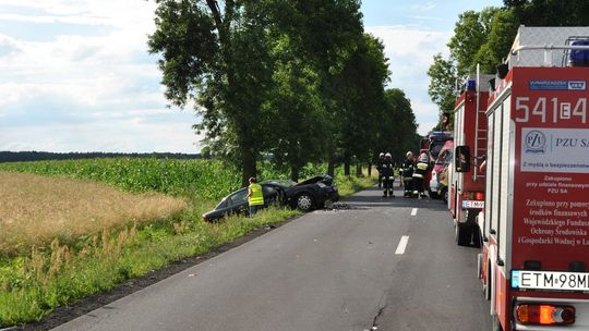 Jedno urwane koło i pięć rozbitych aut