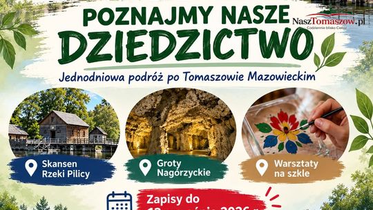 Jednodniowa podróż po Tomaszowie dla seniorów. Projekt połączy historię, warsztaty i integrację