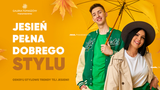 Jesienna kampania z okazji nowych kolekcji w Galerii Tomaszów