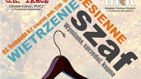 Jesienne wietrzenie szafy