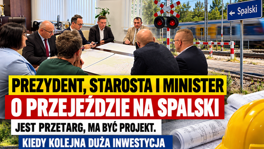 Jest przetarg, ma być projekt. Co dalej z bezkolizyjnym przejazdem przy ul. Spalskiej?