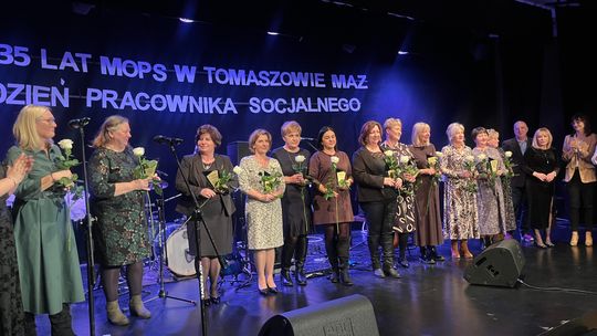 Jubileusz 35-lecia MOPS w Tomaszowie Mazowieckim i obchody Dnia Pracownika Socjalnego