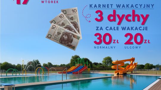 Już 17 czerwca rozpocznie się sezon na basenie w Niewiadowie!