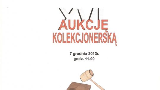 Już wkrótce aukcja kolekcjonerska