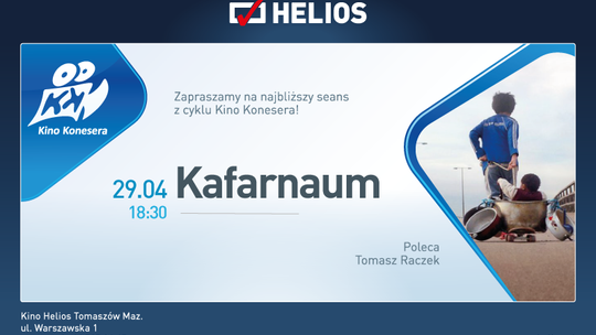 „Kafarnaum” seans w cyklu Kino Konesera 