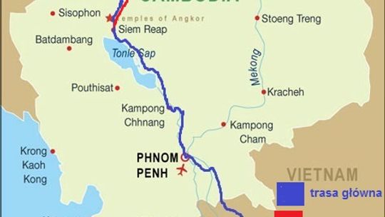 Kambodża (Siem Reap/Preah Vihear) - Wahadłowy poślizg, bazy wojskowe i świątynia na wzgórzu