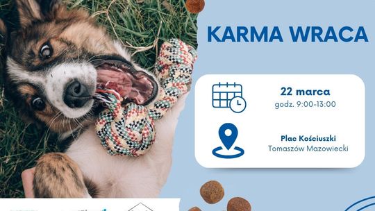 Karma dla bezdomnych zwierząt w zamian za tekstylia i elektrośmieci