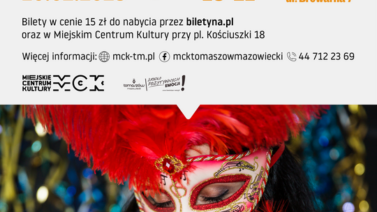 Karnawałowe imprezy w MCK