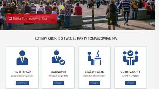 Karta Tomaszowianina. Złóż wniosek przed Internet