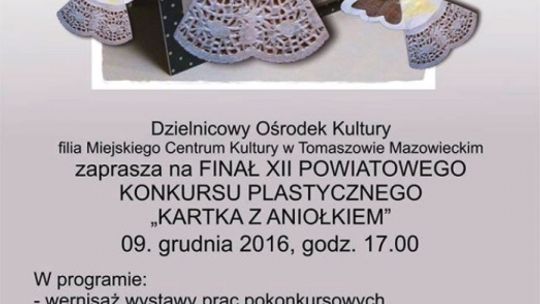 „Kartka z aniołkiem” –   zgłoszenia do 9 grudnia