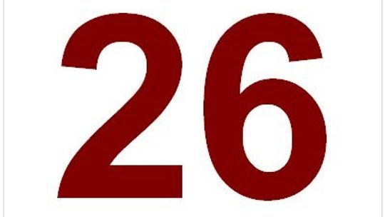 Kartka z kalendarza - 26 stycznia