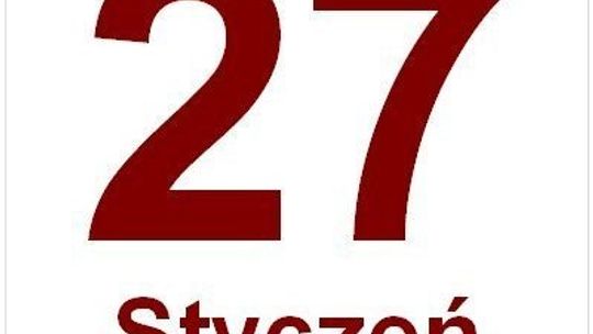 Kartka z kalendarza - 27 stycznia