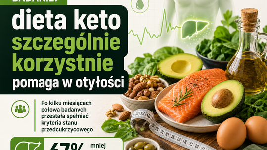 Keto wygrało pojedynek trzech diet. Po kilku miesiącach połowa badanych wyszła ze stanu przedcukrzycowego