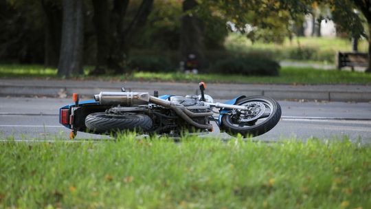 KGP: od początku roku doszło do ponad 500 wypadków z udziałem motocyklistów; zginęły 44 osoby