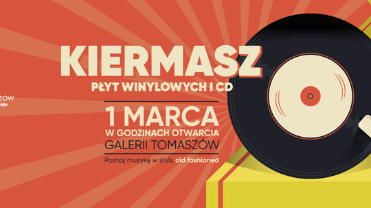 Kiermasz Płyt Winylowych i CD w Galerii Tomaszów