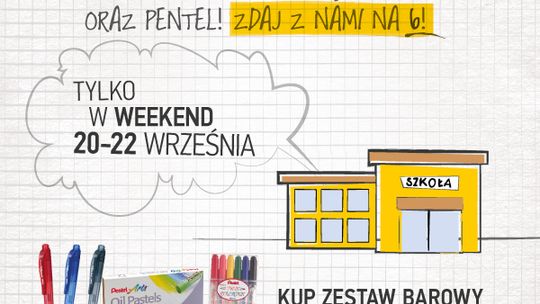 Kina Helios i Pentel razem dla uczniów!