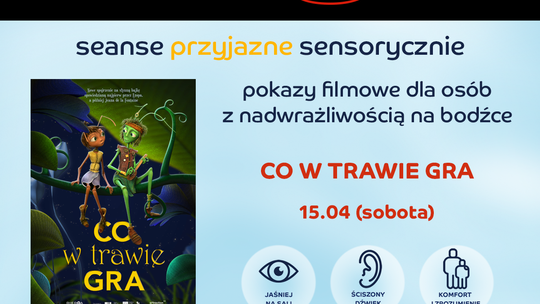 Kino Helios zaprasza na seans  w ramach cyklu Helios bez Barier