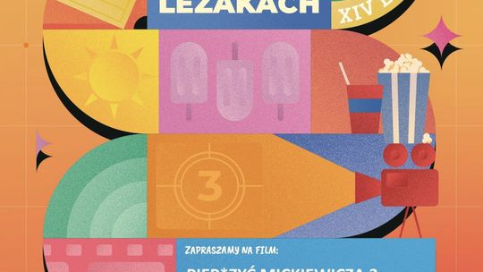 Kino na Leżakach wraca do Opoczna. Plenerowy seans i atrakcje już 28 czerwca