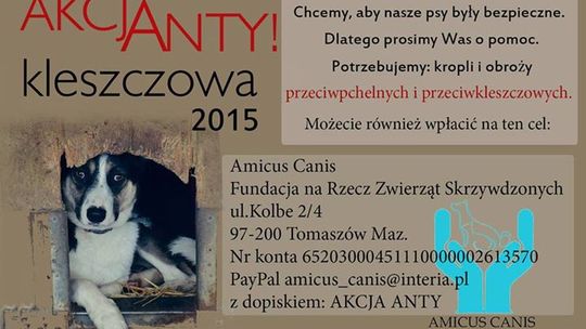 Kleszcze już atakują