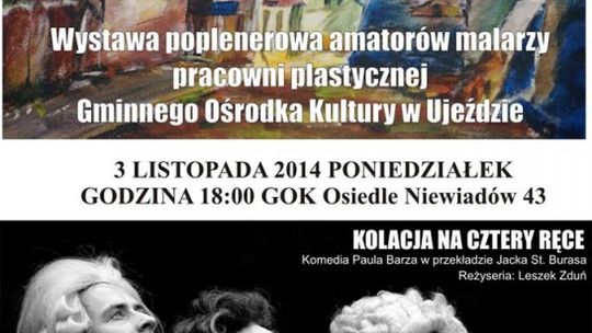 Kolacja na cztery rece w GOK